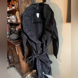 Jacket with Oversized Collar